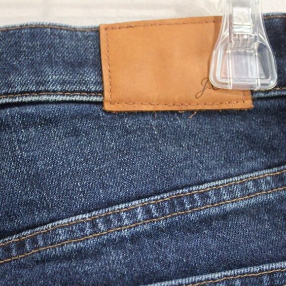 J.Crew Curvy Full Length Bootcut Jeans Kettle Wash High Rise Denim Sz 27 - Picture 6 of 10
